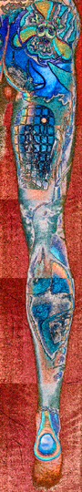 277 x 46cm, Hybridbild auf Banner, 2007